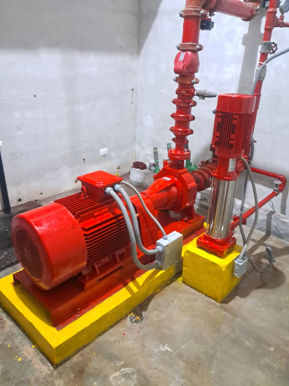 Equipamiento técnico de protección contra incendios