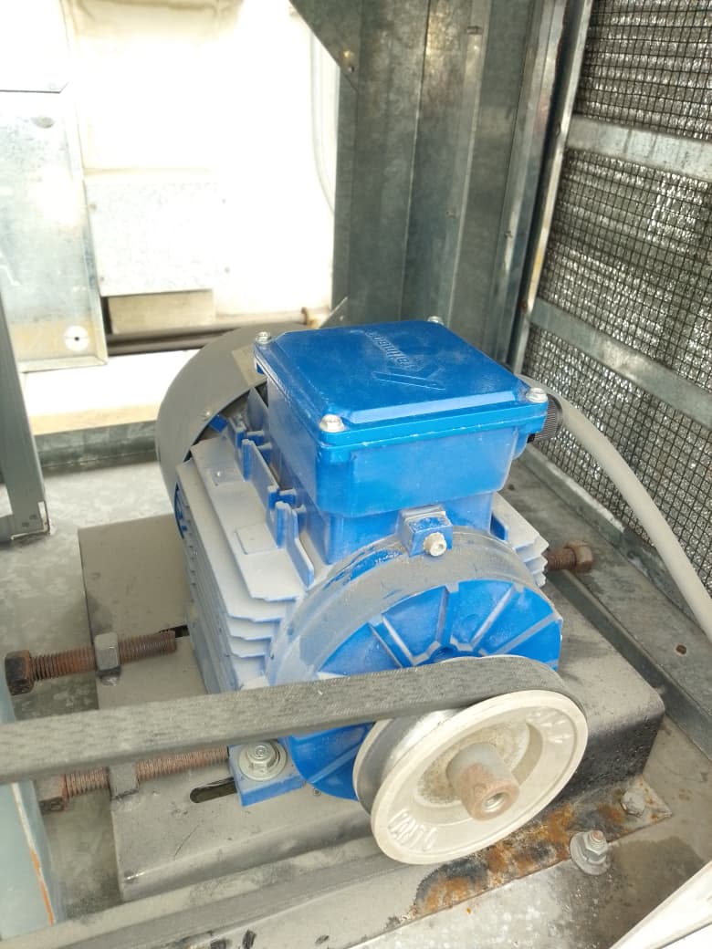 Mantenimiento de ventilación